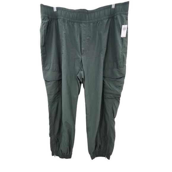 Old Navy Plus Pants - New NWT Old Navy Green‎ Jogger Pants Cargo Size XXL Dark Ivy